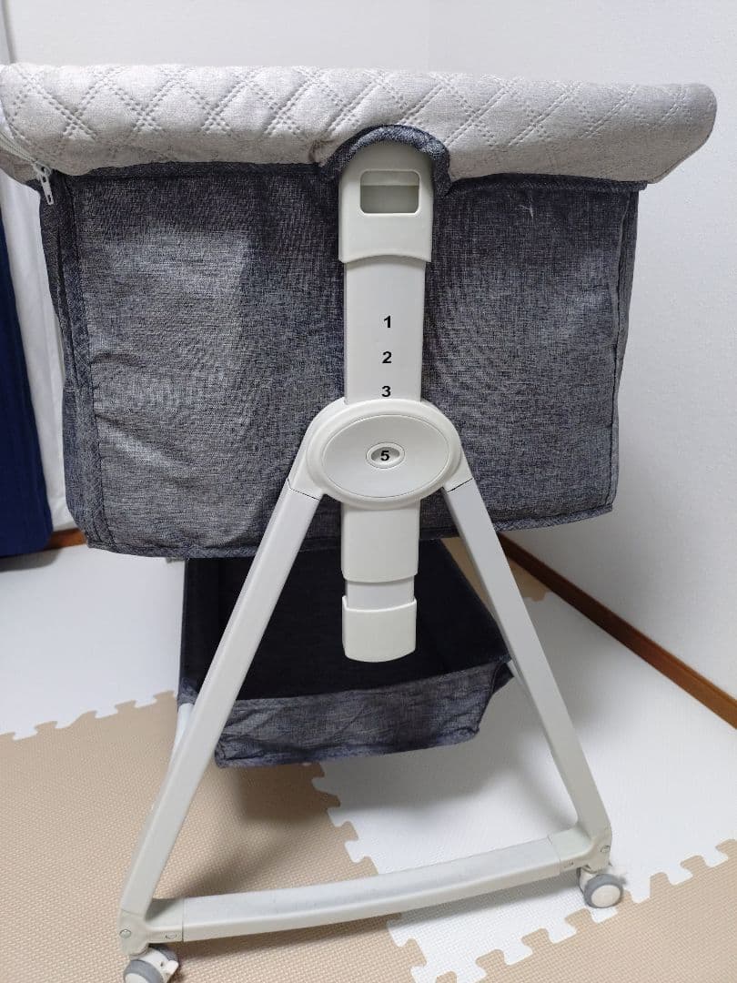 ベビーベッド 添い寝 新生児ベッド 高さ6段調節可能