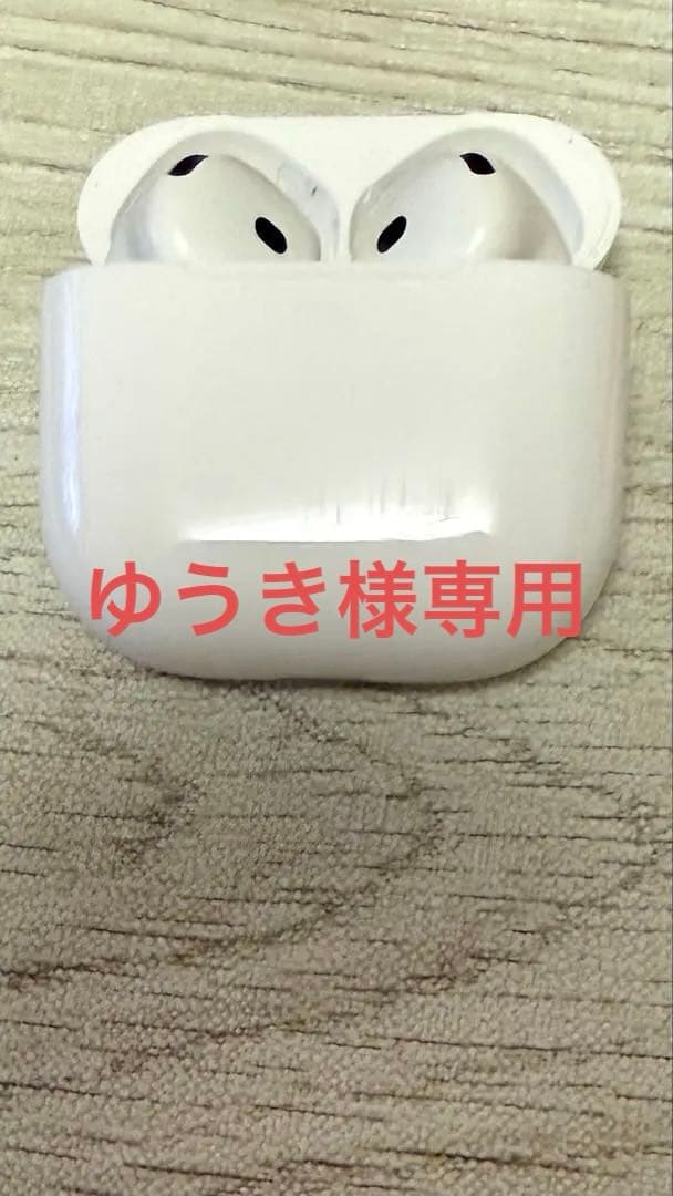 Apple AirPods 4 アクティブノイズ キャンセリング搭載＋ケース