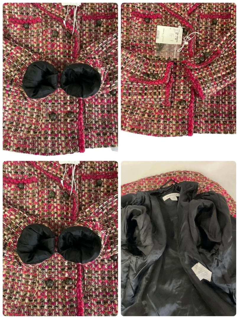 MARELLA マレーラ セットアップ 新品未使用タグ付き ツイード 現行モデル