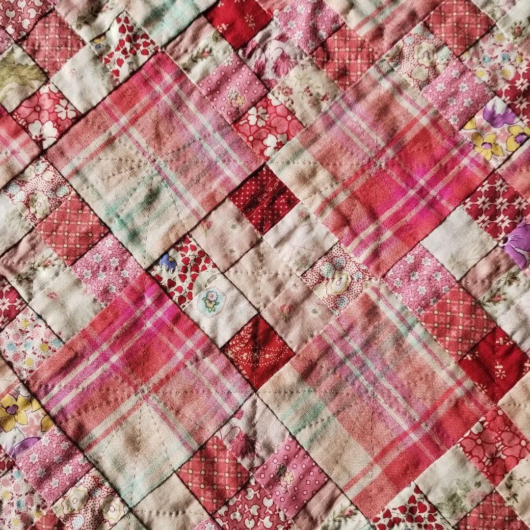 リバーシブルパッチワークキルト（サマーキルト)