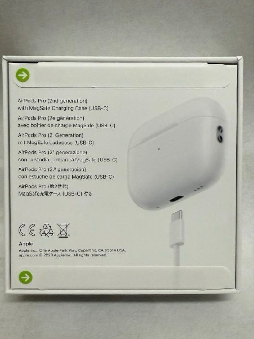 AirPods Pro (第2世代) 本体 MagSafe充電ケース付