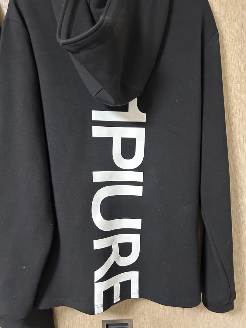 1PIU1UGUALE3 RELAX セットアップ スウェット ブラック L