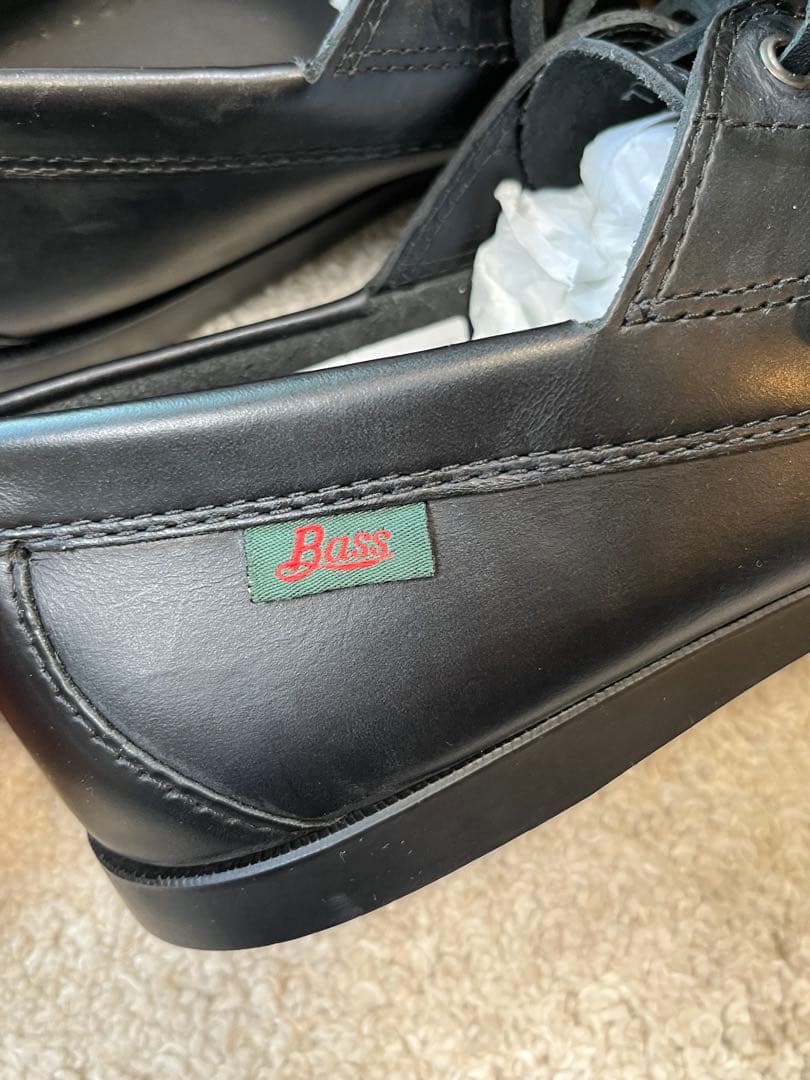 新品 G.H Bass&Co. モカシン ブラック US8 ボックス付