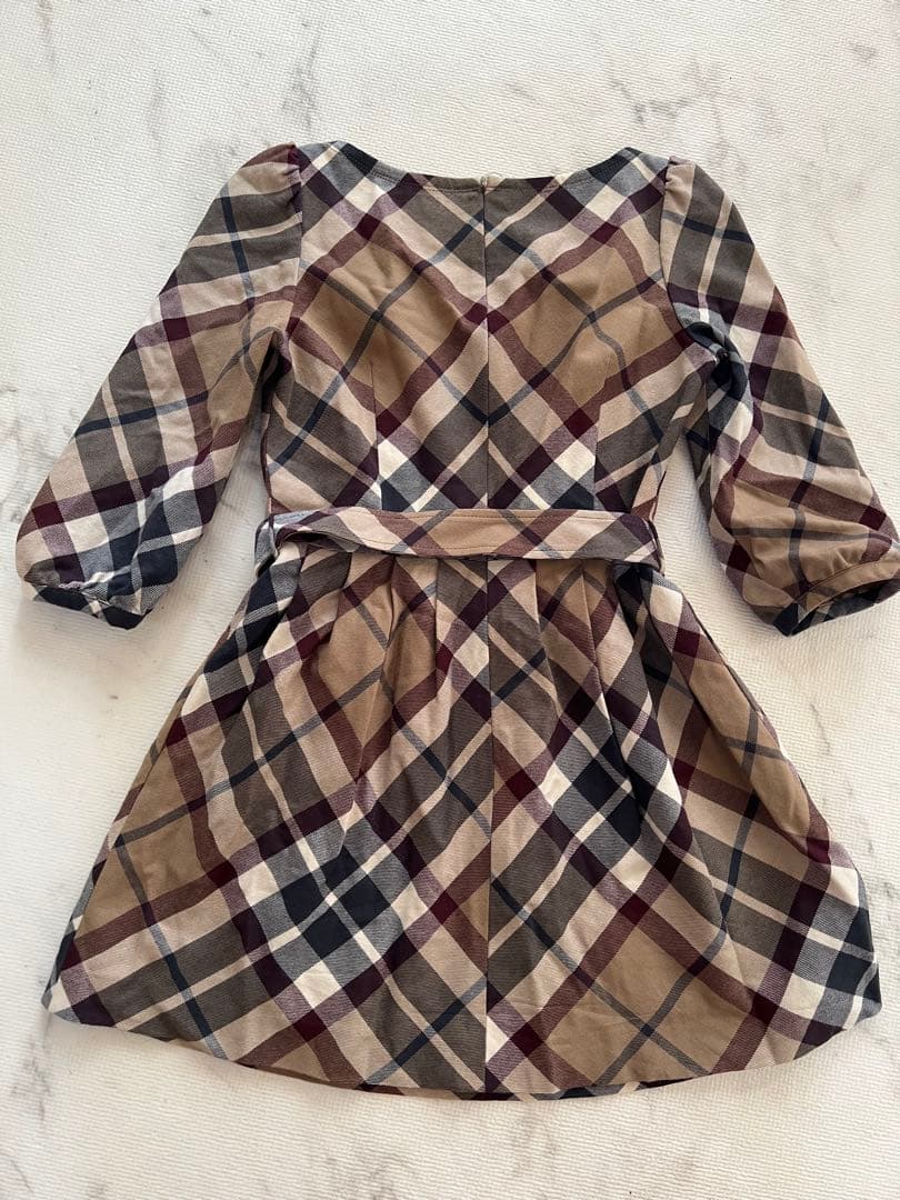 BURBERRY チェックワンピース 38