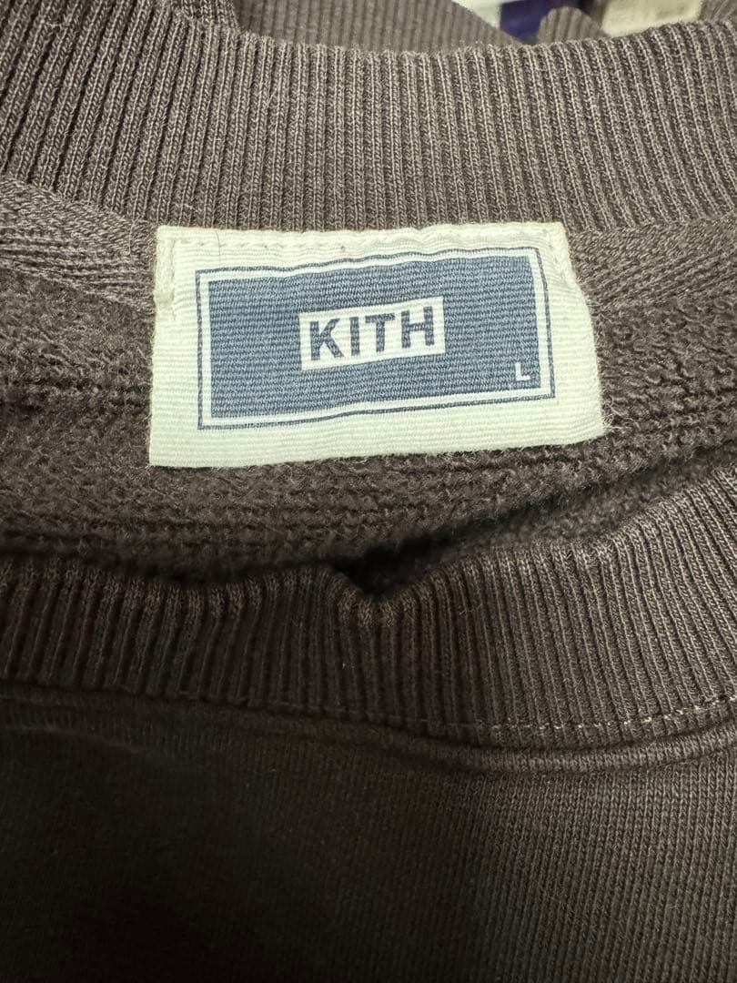 kith クルーネック ブラウン Lサイズ