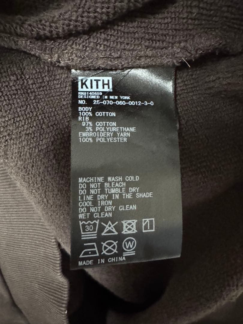 kith クルーネック ブラウン Lサイズ