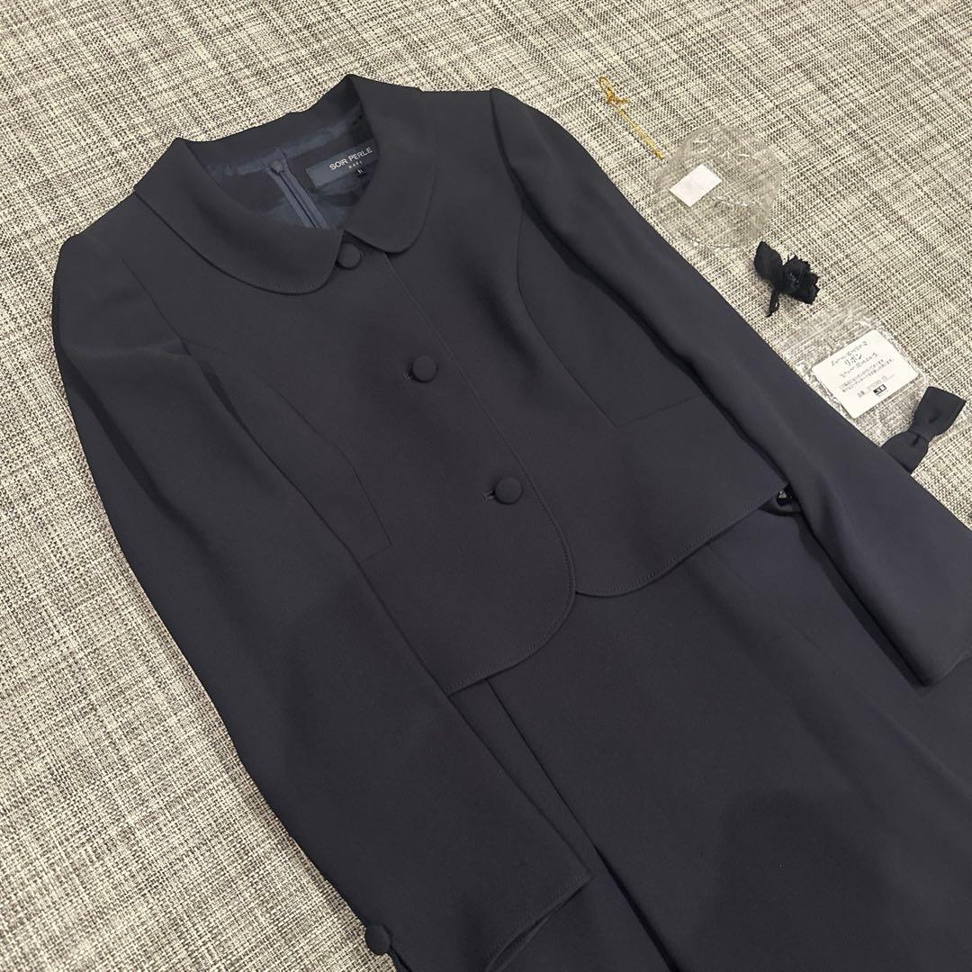 お受験スーツ【濃紺】11号　東京ソワール