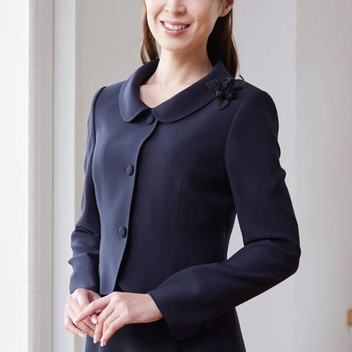 お受験スーツ【濃紺】11号　東京ソワール