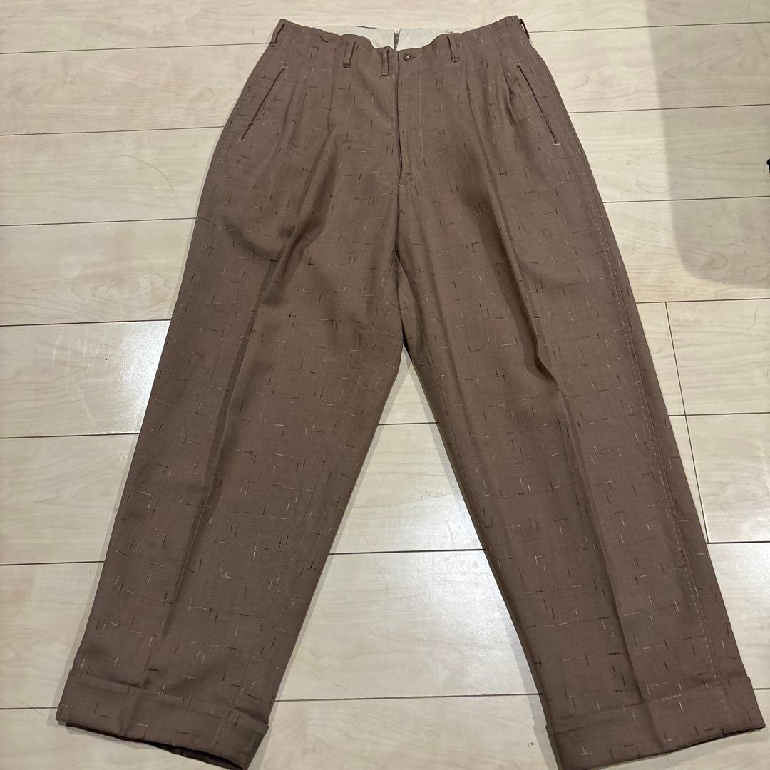 50s 絣　カスリ　スラックス　ロカビリー