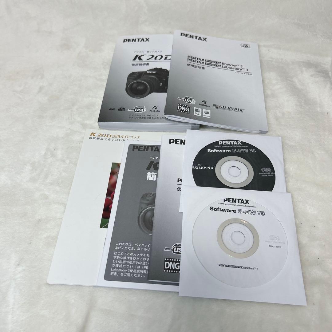 ✨動作品✨ PENTAX K20D 一眼レフ　セット　SR　付属品完品‼️