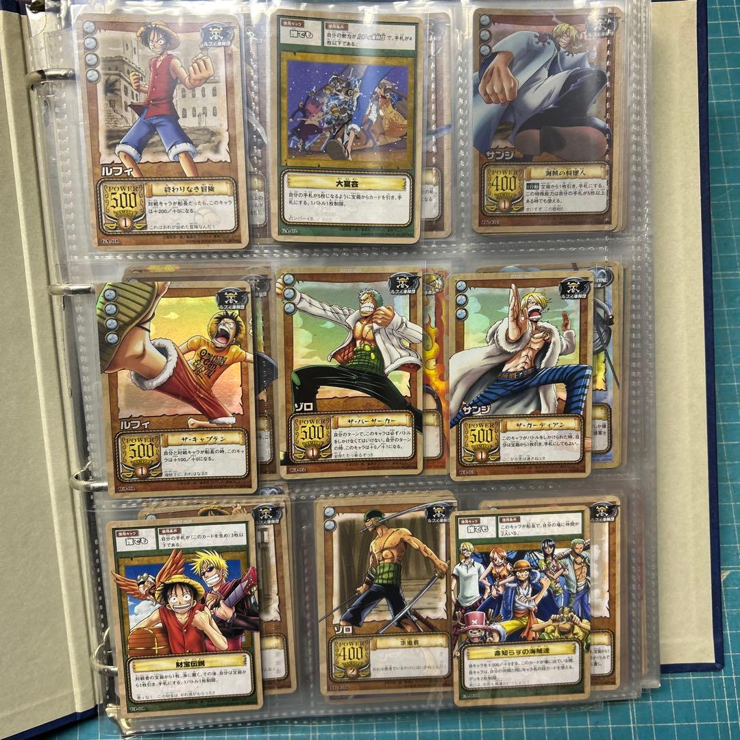 n*す様 カードダスマスターズ　バインダーつき　ワンピースカードゲーム　当時物