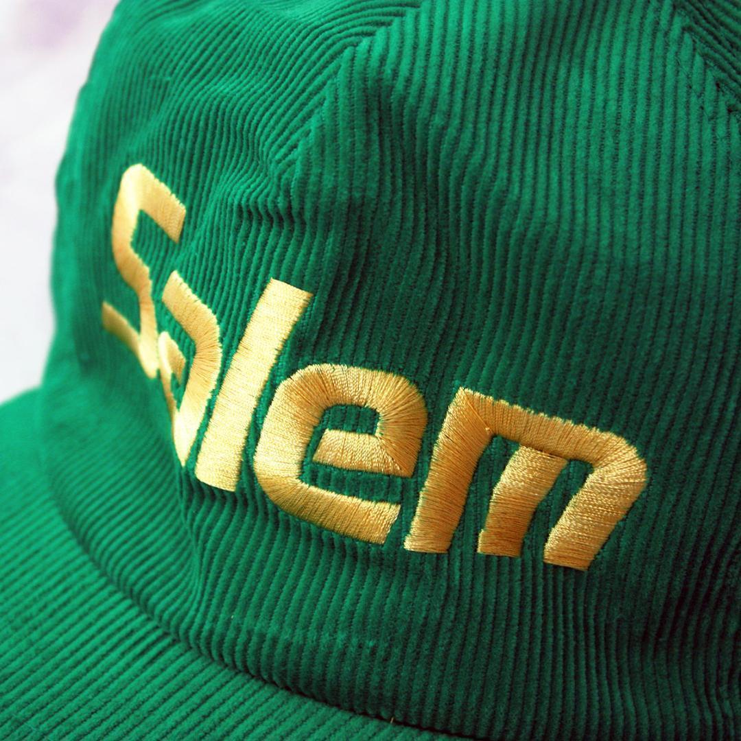 デッドストック SALEM セーラム トラッカーキャップ コーデュロイ タバコ