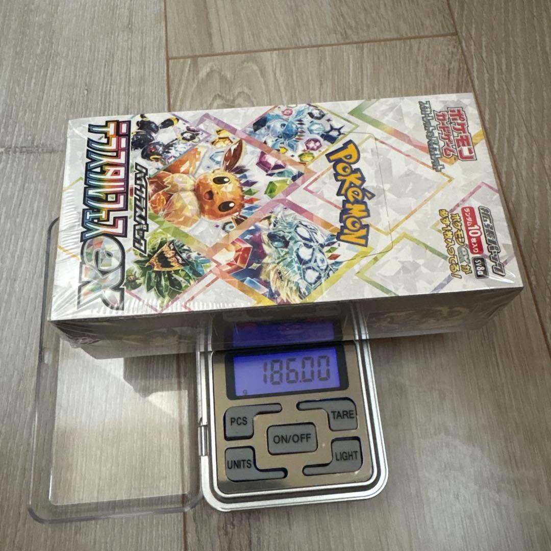 テラスタルフェス ex BOX シュリンク付き　1BOX 186.00g