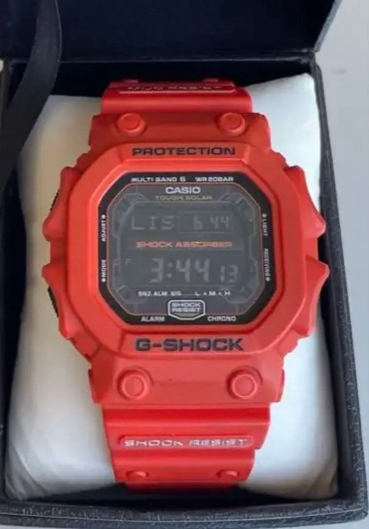 【最終価格】デカいG-SHOCK/GXW-56/レスキューオレンジ取説＆箱あり♪