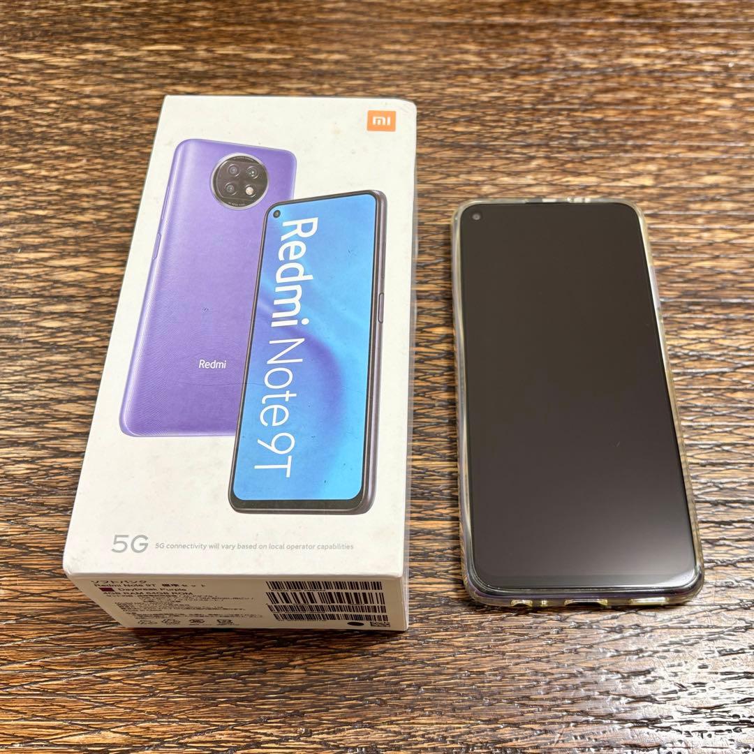 【美品】Xiaomi Redmi Note 9T 5G 標準セット　SIMフリー