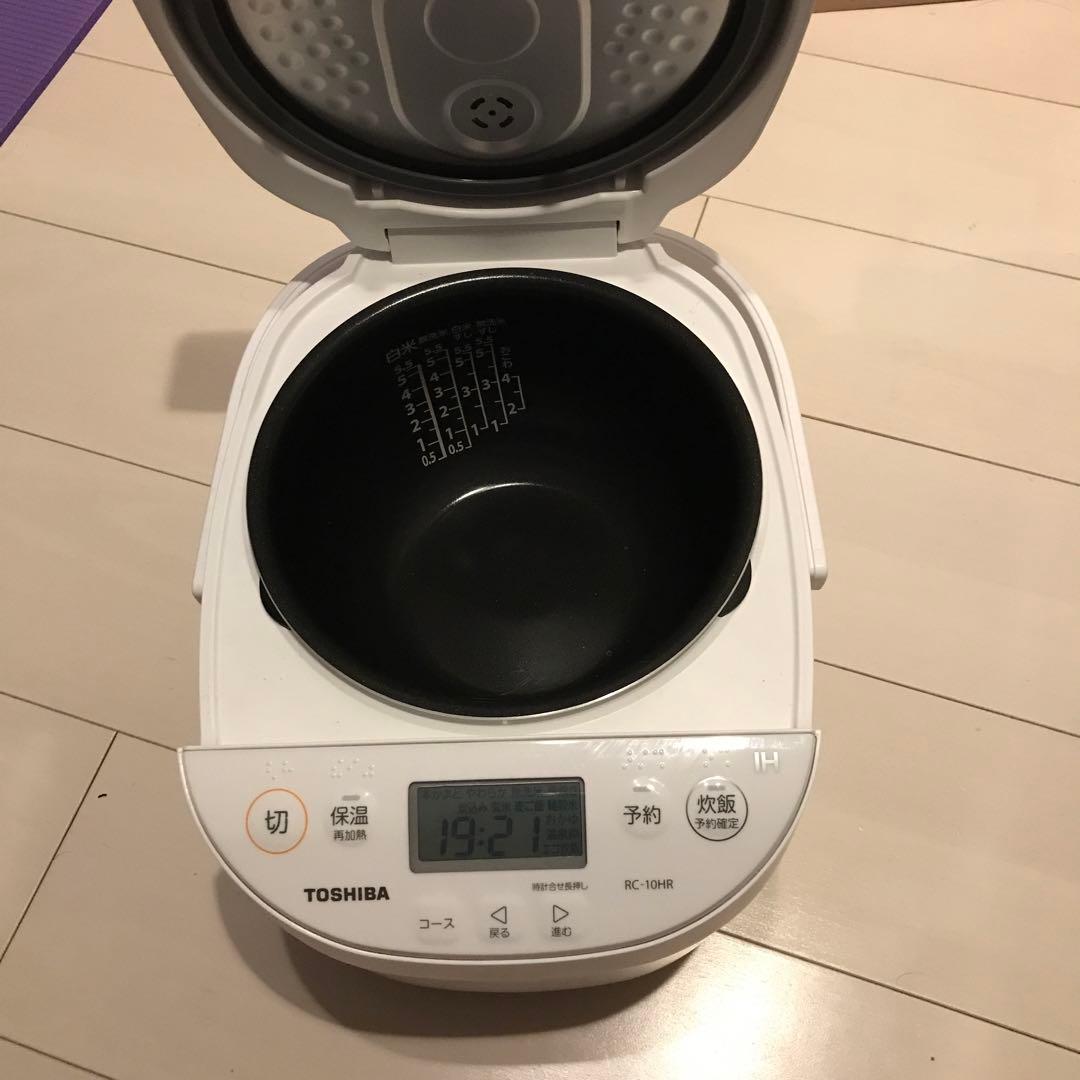 TOSHIBA RC-10HR(W) IHジャー炊飯器5.5