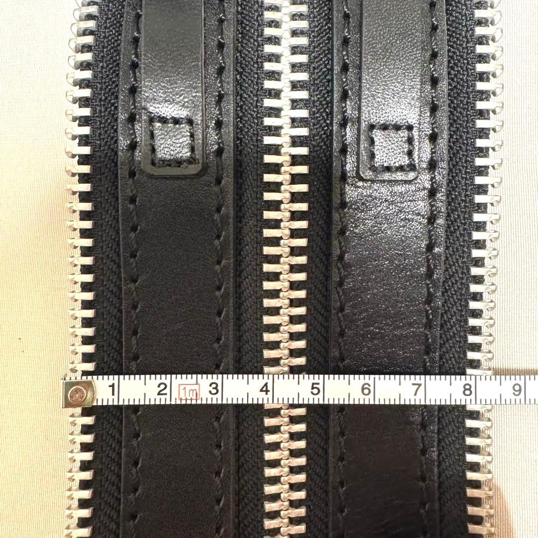 LIMI feu リミフゥ レザーブレスレット 黒　アーカイブ ヨウジ系