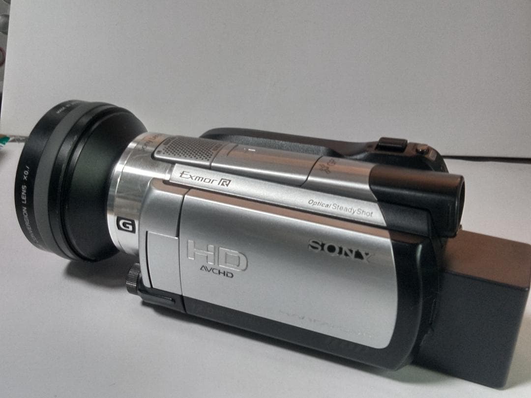 ソニー デジタルビデオカメラ HDR-XR500V SONY 　ワイコン付属