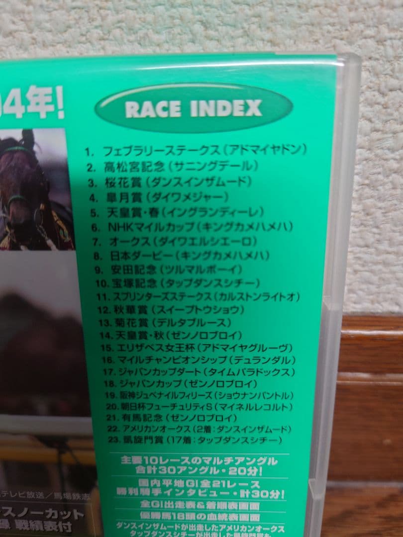 中央競馬G1レース総集編（DVD）