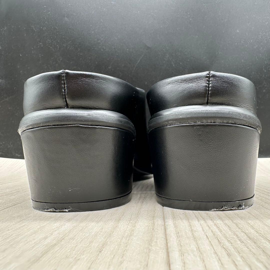 【Lui's】ルイス 27 ワイドトゥーミュール サンダル レザー 42