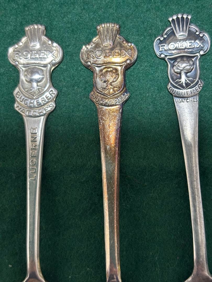 ロレックス　ROLEX スプーンセット 8本 ルツェルン　嘆きのライオンほか