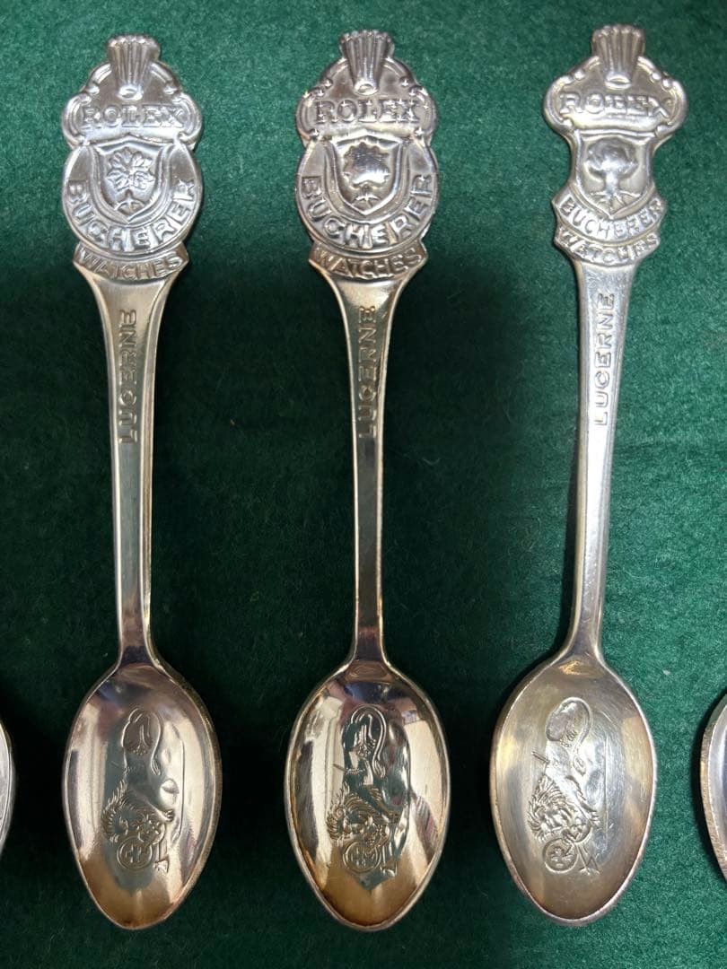 ロレックス　ROLEX スプーンセット 8本 ルツェルン　嘆きのライオンほか