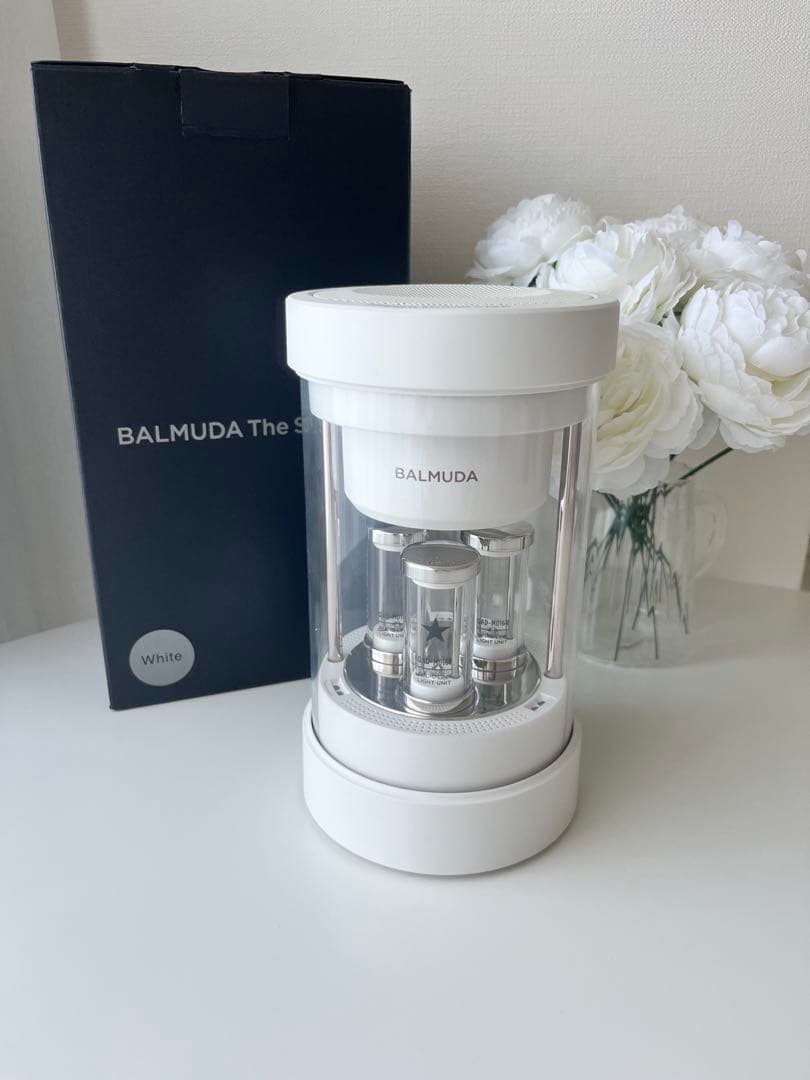 バルミューダ BALMUDA The Speaker M01A-WH ホワイト