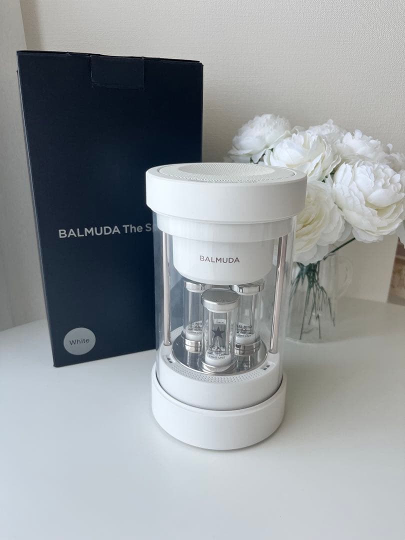 バルミューダ BALMUDA The Speaker M01A-WH ホワイト