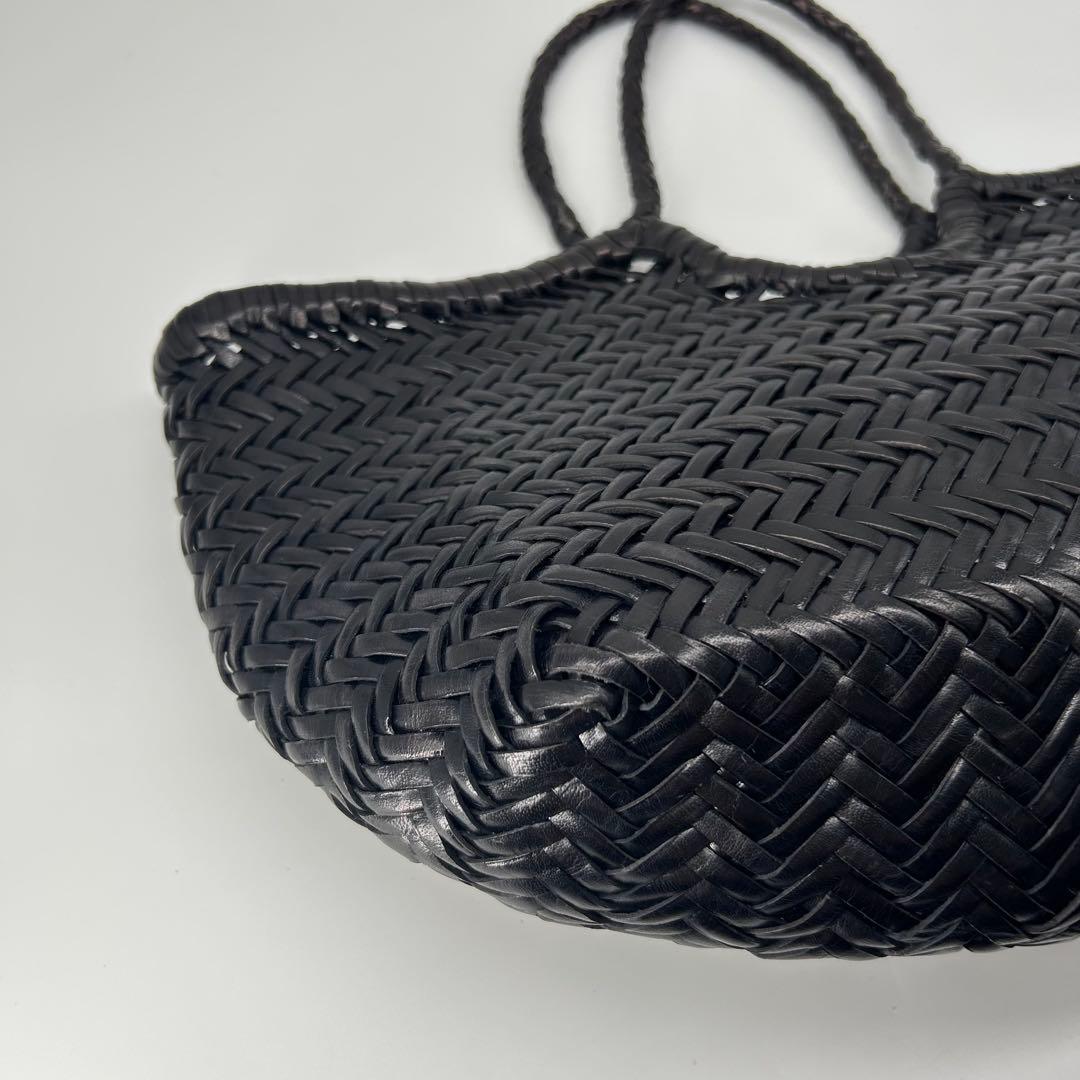 未使用級✨Dragon CHRISTOPHER レザー 編み込み トートバッグ