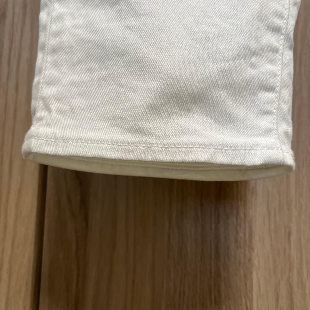 Levi's メンズ　ホワイト ストレートジーンズ　ワンウォッシュ　未使用に近い