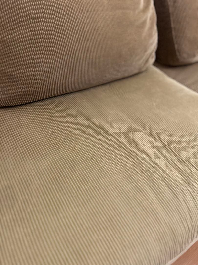 【u】unico グレイグソファ　3シーター