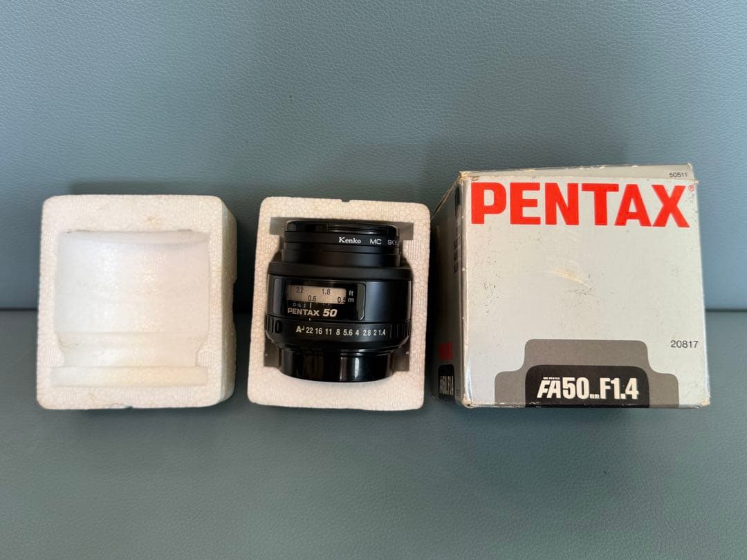 ペンタックスPentax SMC FA 50mm F1.4