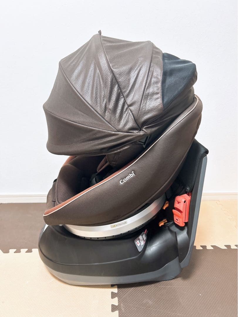 【美品】Combi クルムーヴスマート JG-600 シートベルト固定 新生児
