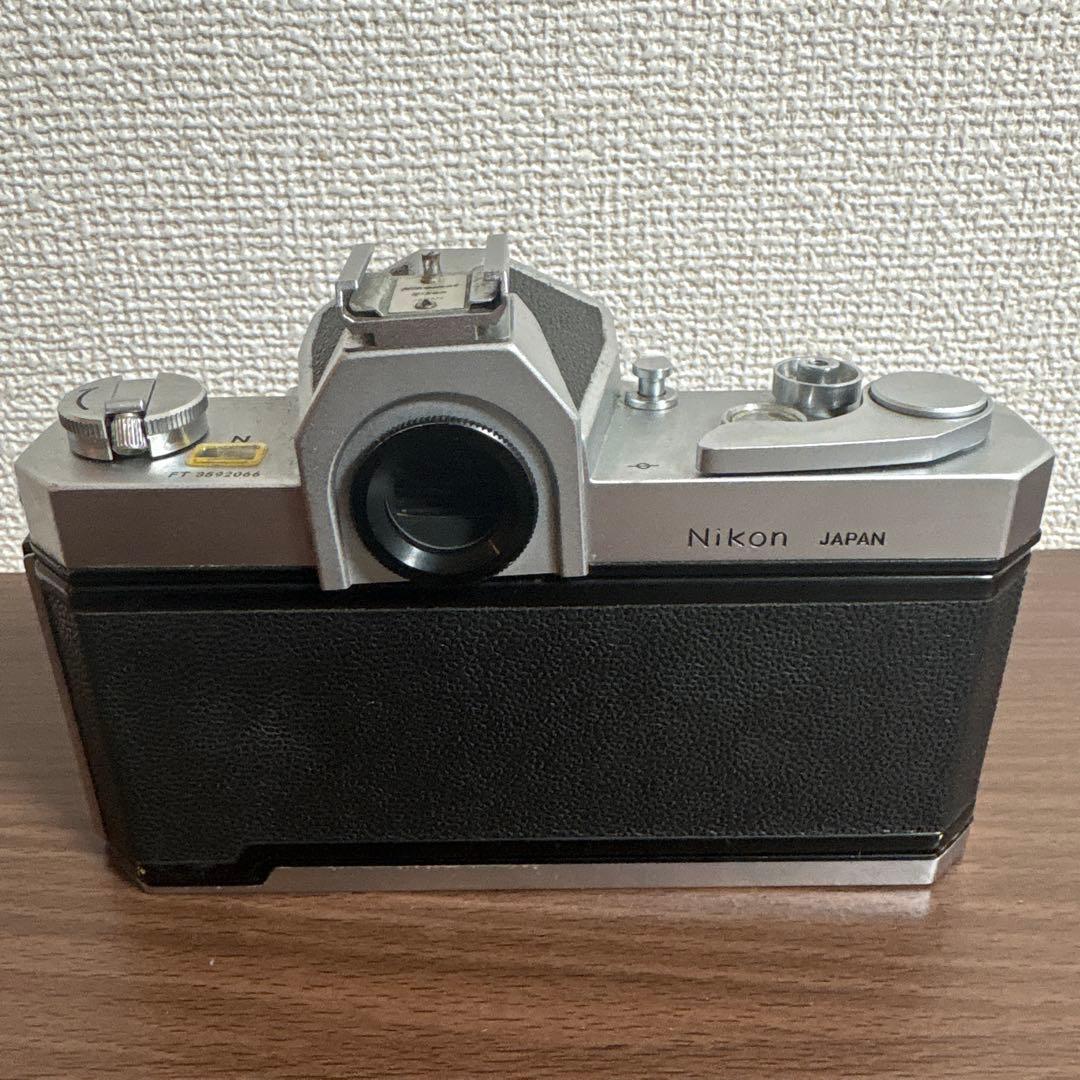 動作良好 nikomat ft ニコマートFT フィルムカメラ シルバー