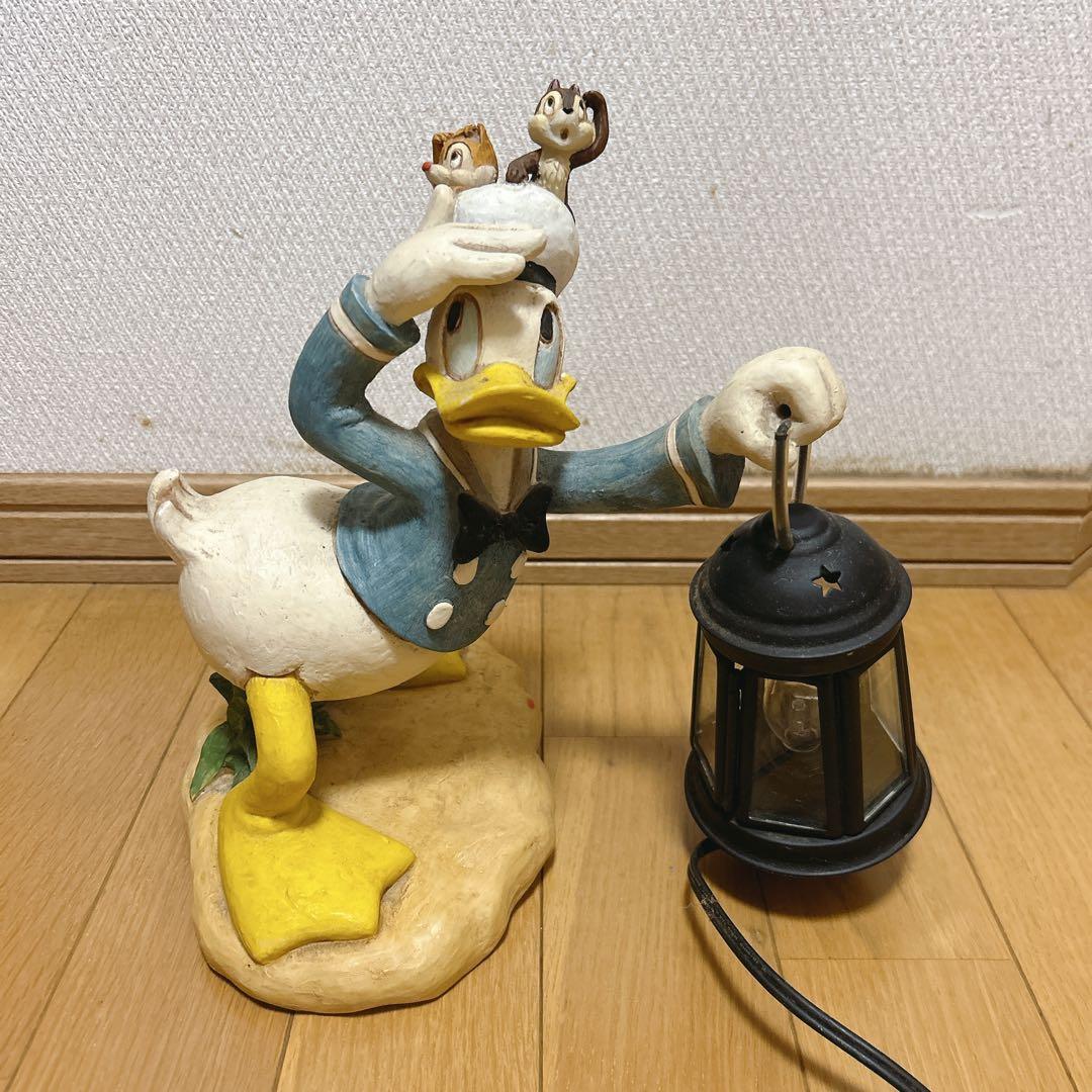 セトクラフト ドナルドダック チップ デール 陶器製 ランタン