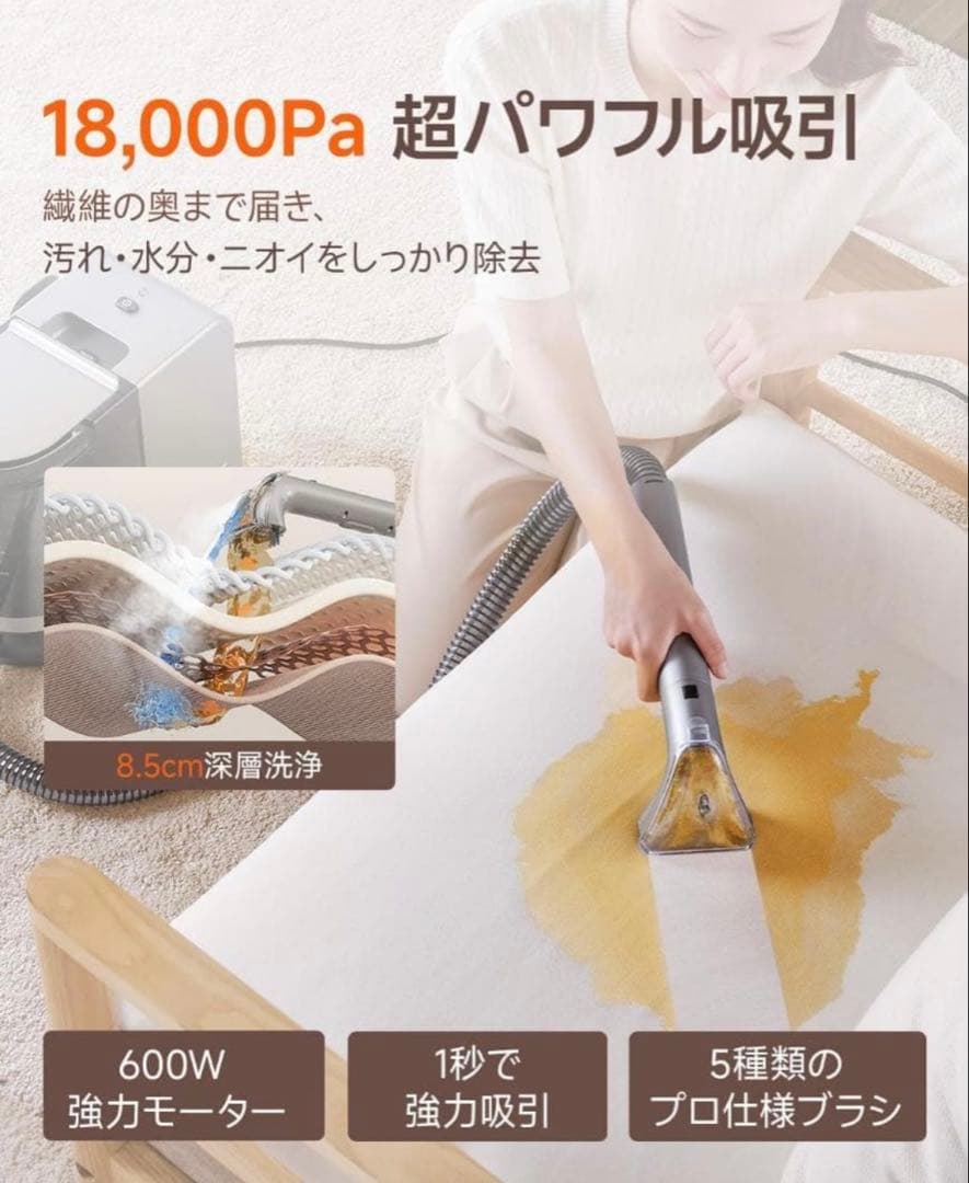 UWANT スチームクリーナー本体