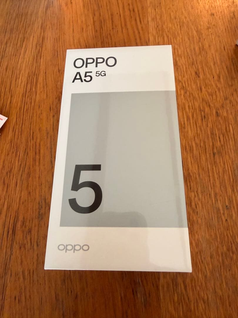 OPPO A5 5G ホワイト 128GB　uqモバイル版　SIMフリー