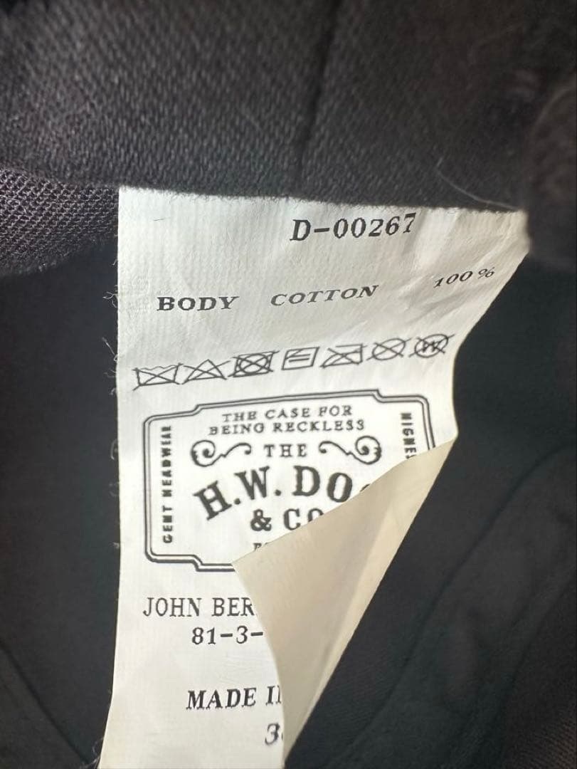 hw dog&co ザエイチダブリュードッグアンドコー バケットハット