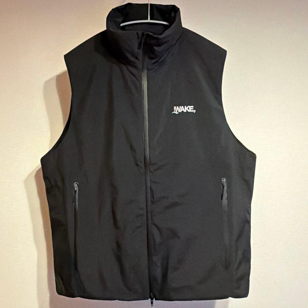 WAKE 3LYR 800FIL ダウンベスト NAVY XL