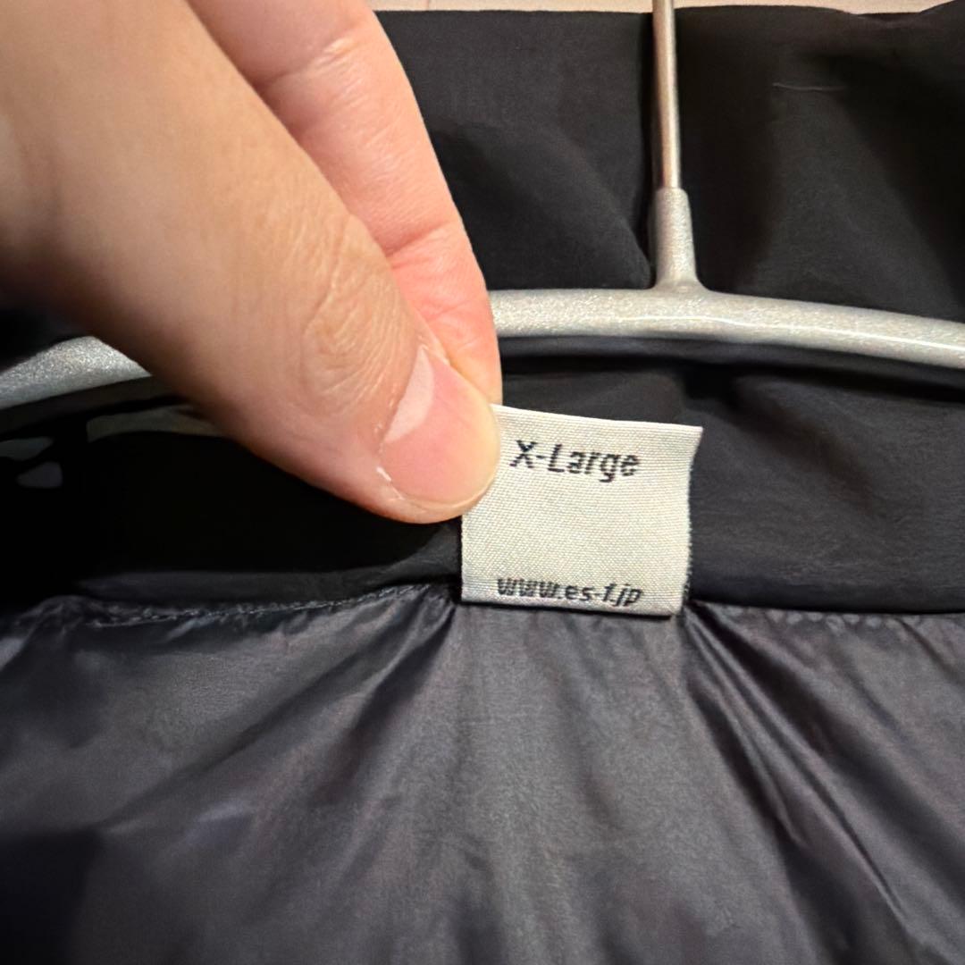 WAKE 3LYR 800FIL ダウンベスト NAVY XL