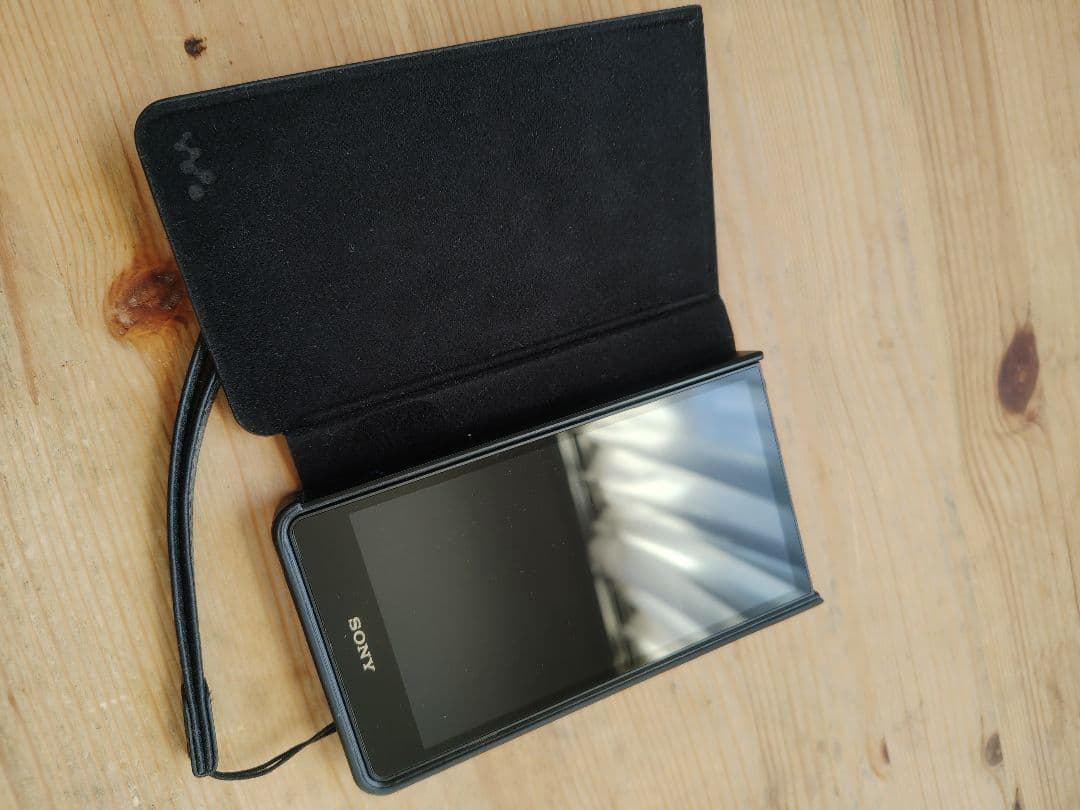 SONY NW-ZX707 C WALKMAN 23年モデル 純正皮革ケースも