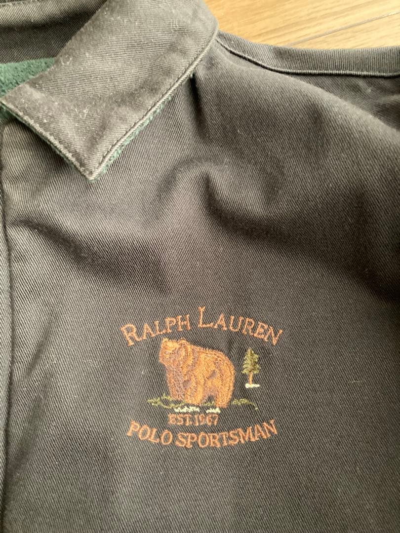 激渋 ポロ POLO RALPHLAUREN バッファロー チェック 緑 人気