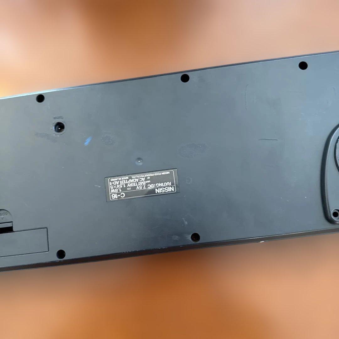 激レア カップヌードル シンセサイザー NISSIN C-16