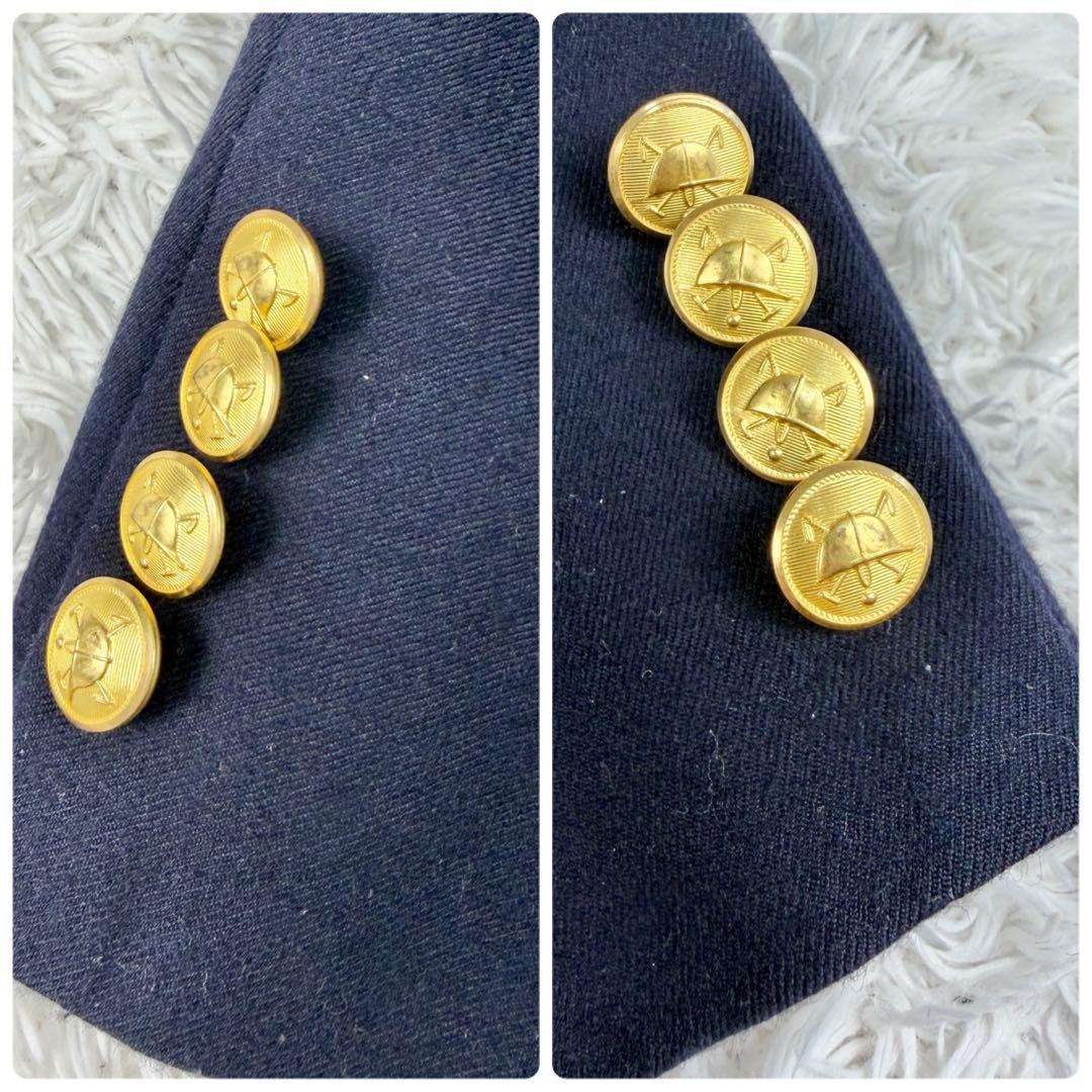 【未使用品】ポロラルフローレン フォーマル 110 紺ブレ 金ボタン 4点セット