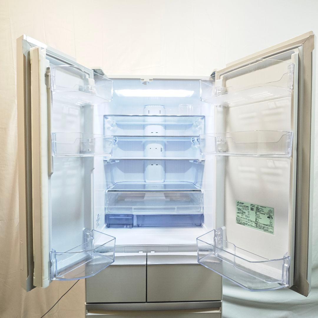 三菱電機 冷蔵庫 495L MR-WZ50K-W 2021年 美品