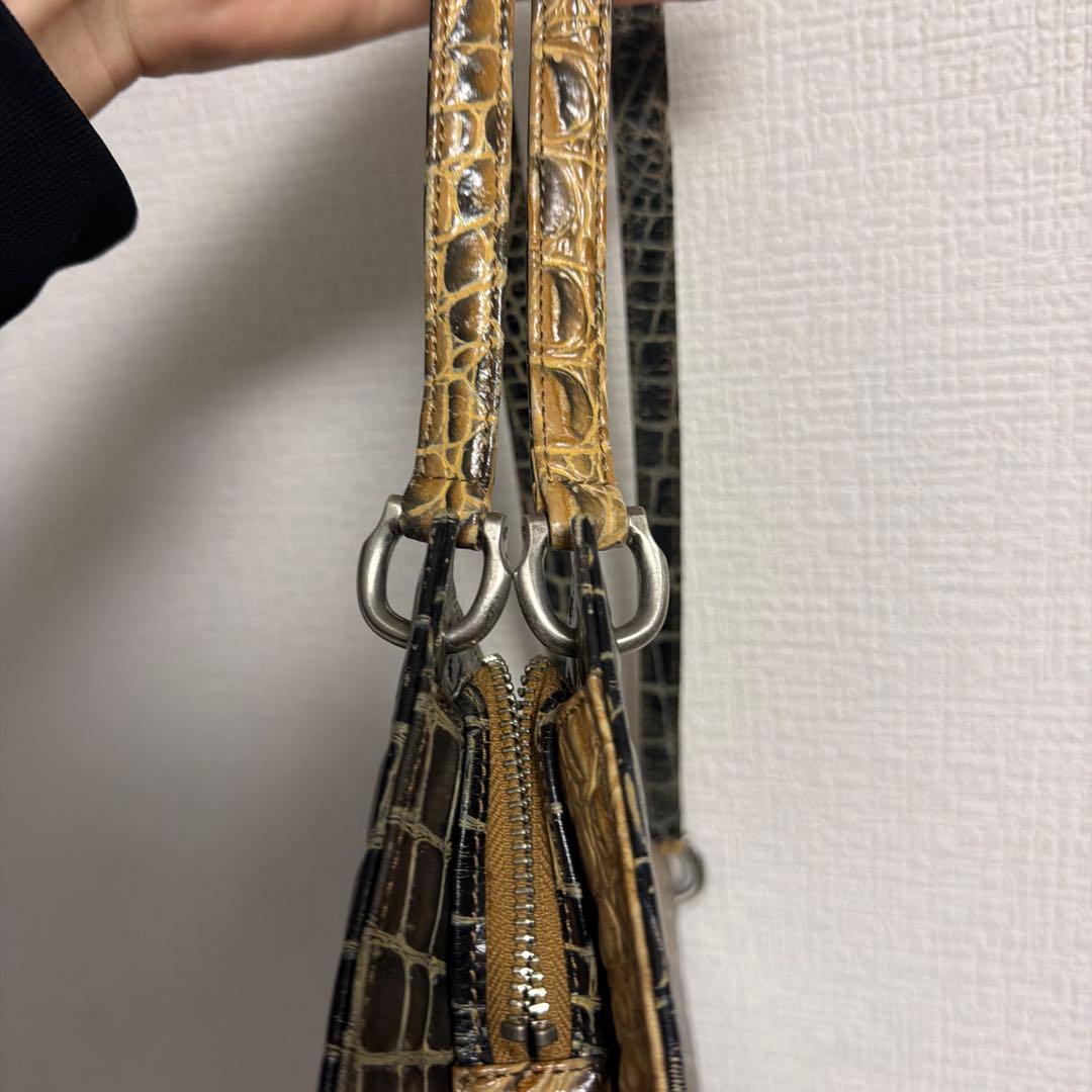 JeanPaulGaultier クロコダイル型押しバッグ（即購入可）