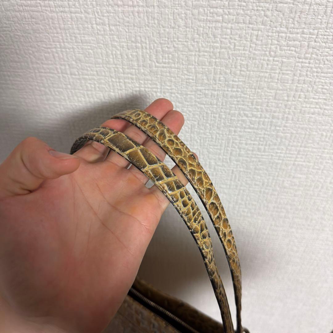 JeanPaulGaultier クロコダイル型押しバッグ（即購入可）