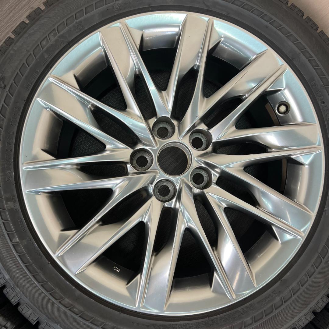 中古 純正LEXUS LS 5x120 245/50R19 冬タイヤ