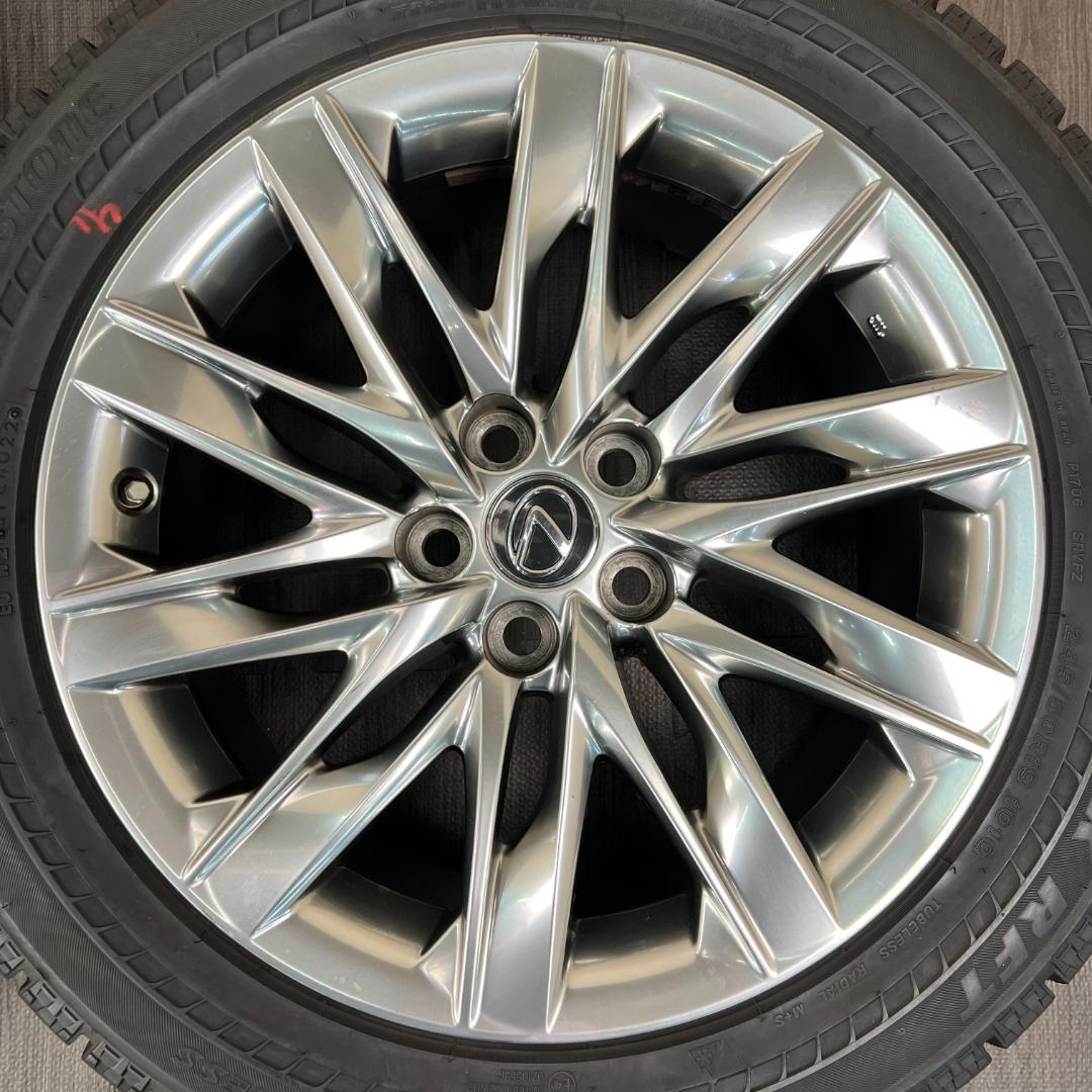 中古 純正LEXUS LS 5x120 245/50R19 冬タイヤ