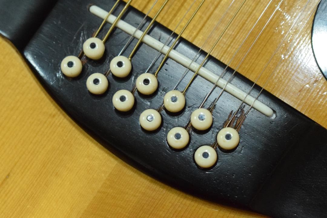 YAMAHA 国産 FG12-350 12弦アコースティックギター 演奏性良好！